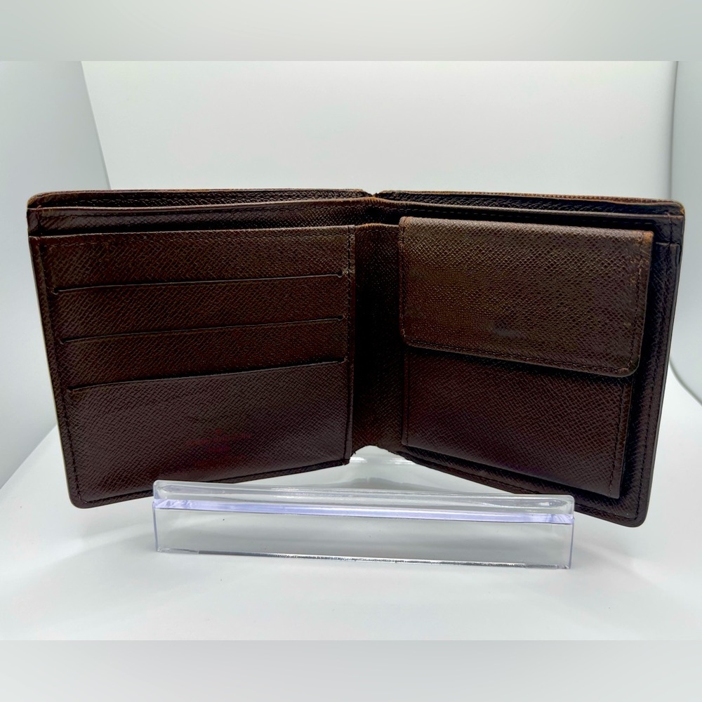 Louis Vuitton - Damier Ebene - Men’s / unisex bifold wallet - GUC - Picture 5 of 16